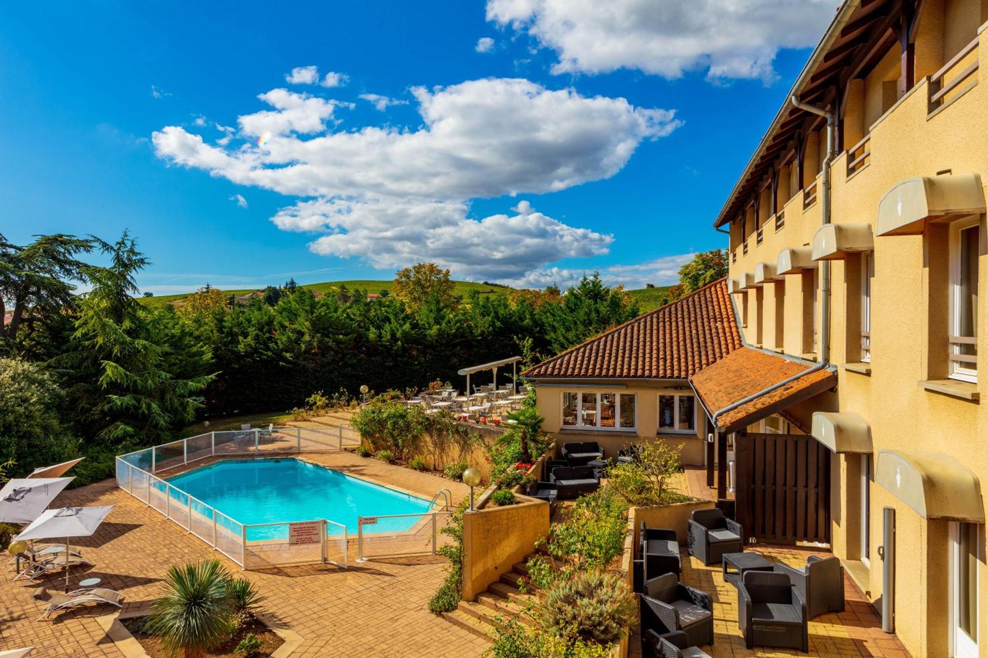 Logis Hotel Noemys Morgon วิลเล-มอร์กง ภายนอก รูปภาพ